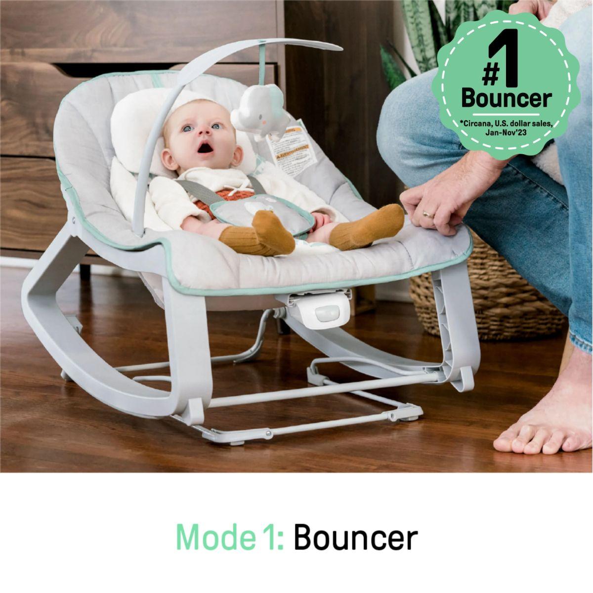 Ingenuity Keep Cozy 3In1 Rocker - Weaver | Mothercare SG